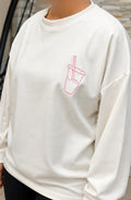 Haut matcha - White