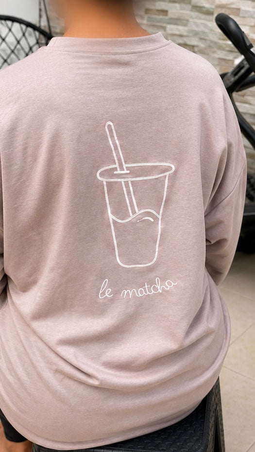Haut matcha - Beige