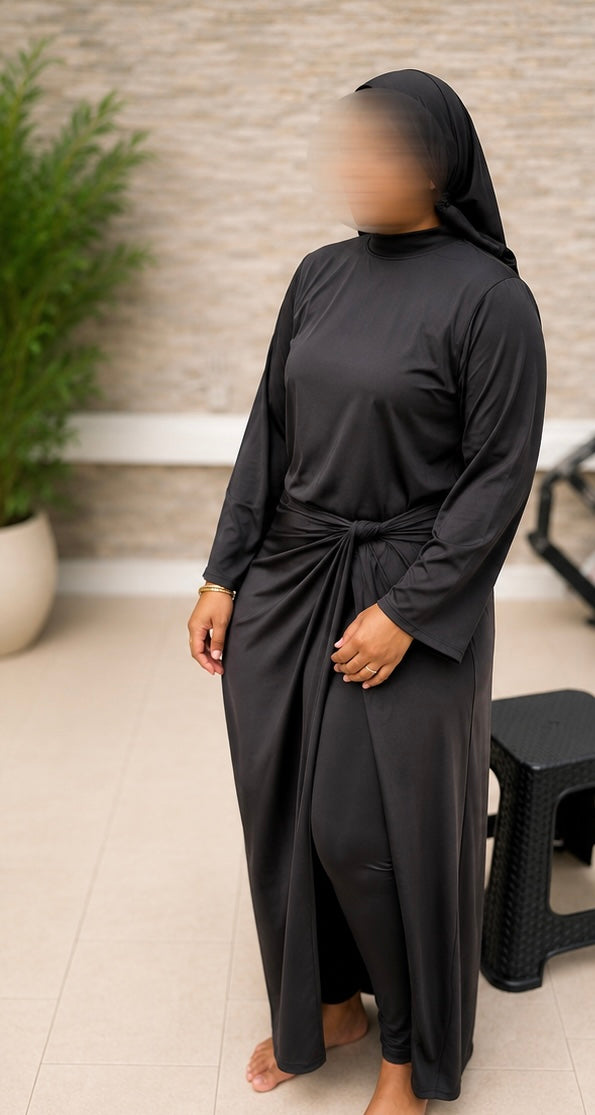 Burkini Paréo - Noir