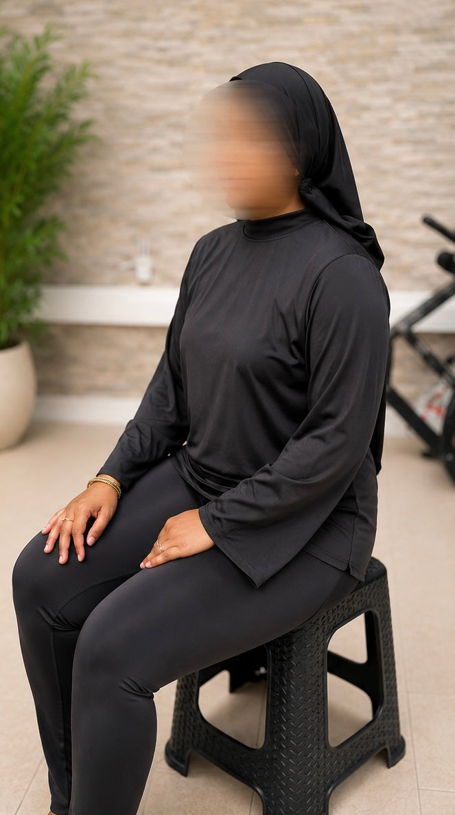 Burkini Paréo - Noir