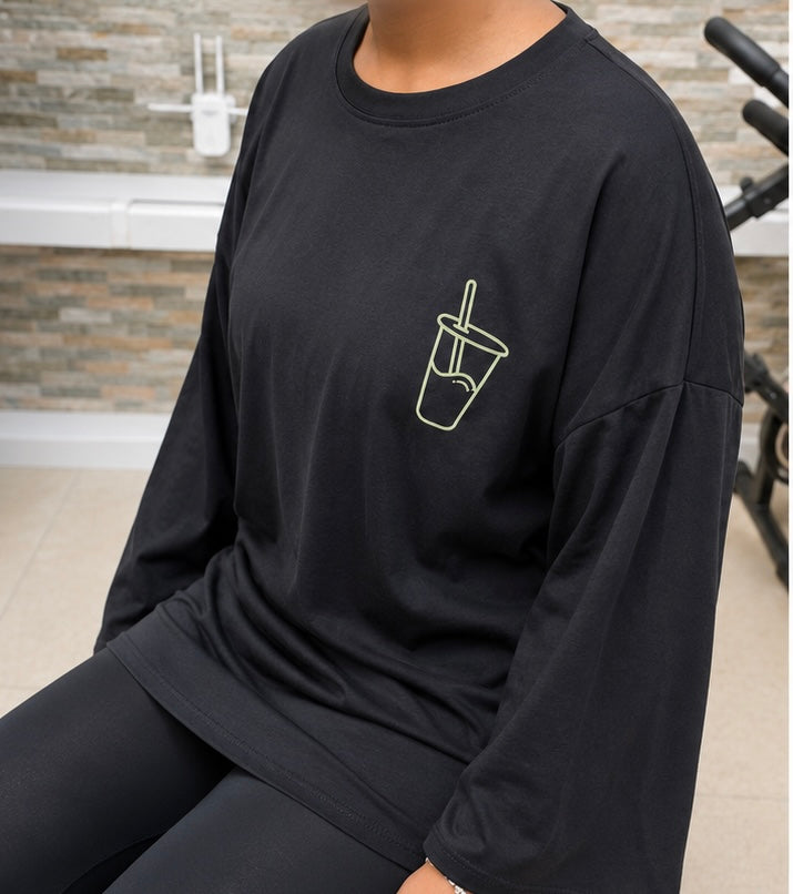 Haut matcha - Black
