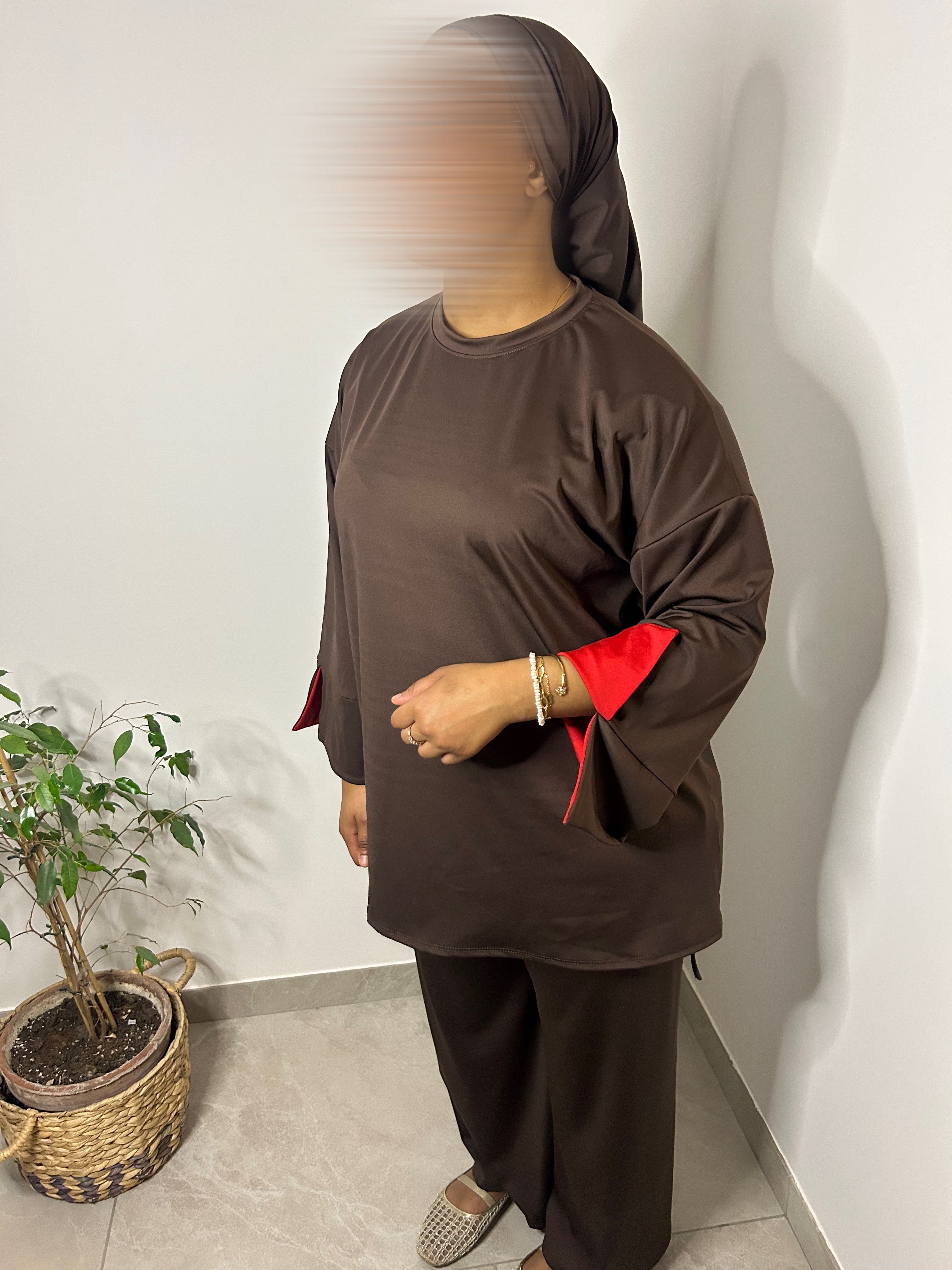 Burkini Alba - Marron