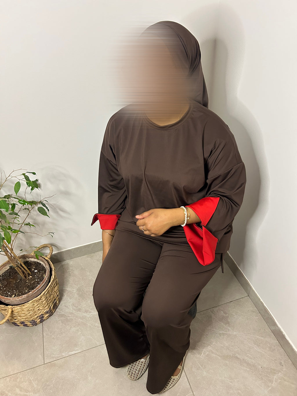 Burkini Alba - Marron