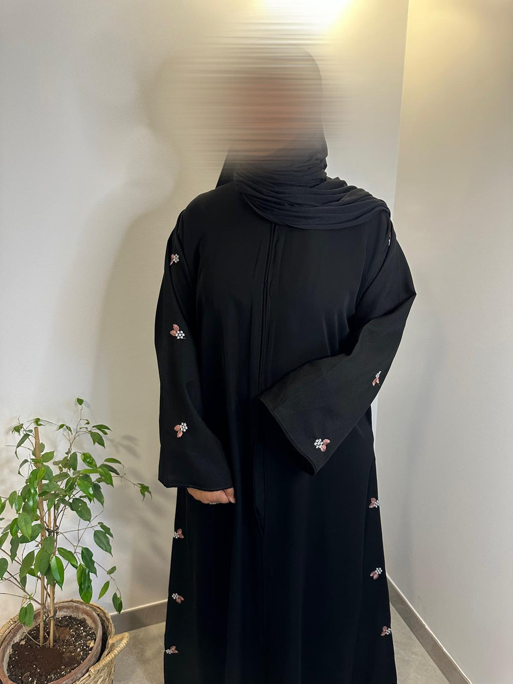 Abaya Fatma - Rose