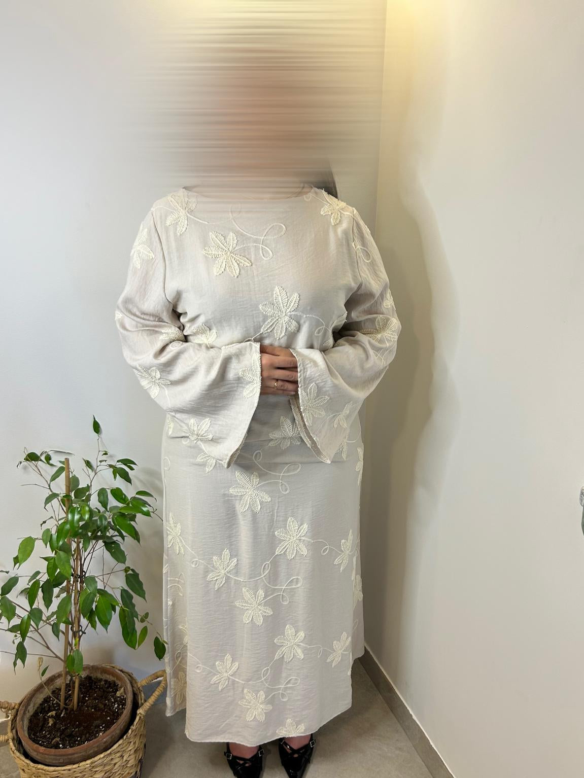 Robe Jasmine - Beige