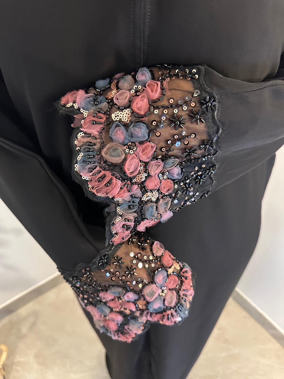 Abaya Nour - Rose