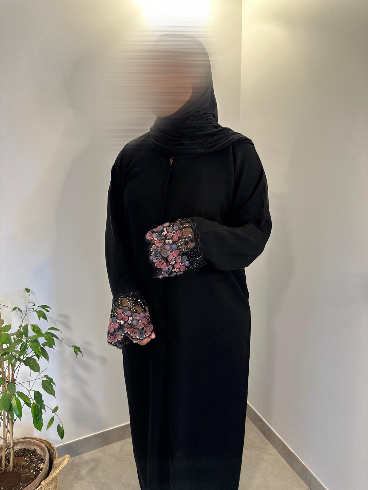 Abaya Nour - Rose