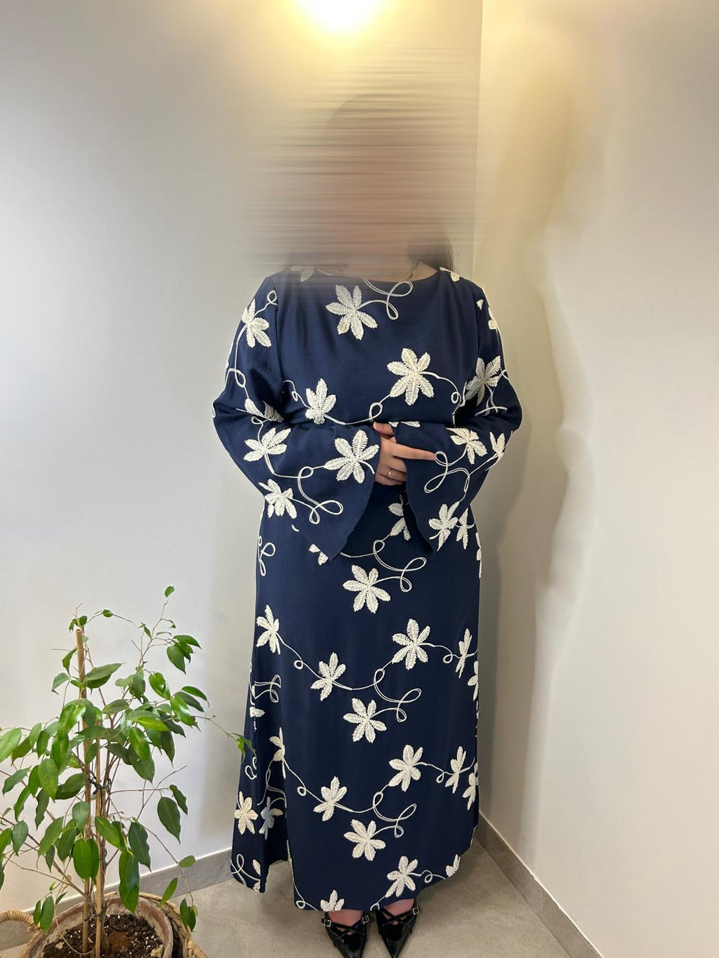 Robe Jasmine - Bleu Marine