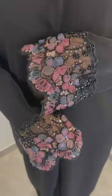 Abaya Nour - Rose